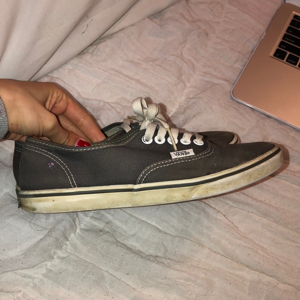 Grey vans